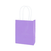 BOLSA DE PAPEL LILA 6 UNIDADES